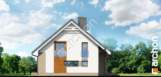 Elewacja boczna projekt dom w bugenwillach 6ef2cb306f13bb46961379806c606aaf  265