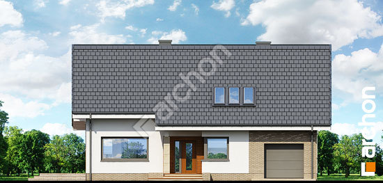 Elewacja frontowa projekt dom w bugenwillach 8c0aa87961211714b76d27873f38b2d3  264