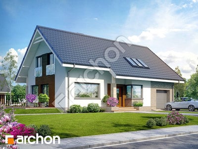 gotowy projekt Dom w bugenwillach 