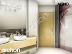 gotowy projekt Dom w rododendronach 5 (WN) Wizualizacja łazienki (wizualizacja 1 widok 1)