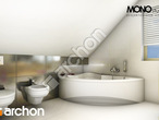 gotowy projekt Dom w rododendronach 5 (WN) Wizualizacja łazienki (wizualizacja 1 widok 3)