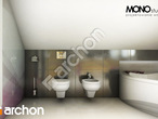 gotowy projekt Dom w rododendronach 5 (WN) Wizualizacja łazienki (wizualizacja 1 widok 4)