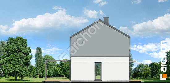 Elewacja boczna projekt dom w brusznicach 2 47e39aa275b3dee8325eb24a99117ec5  266