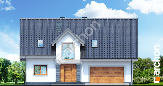 Elewacja frontowa projekt dom w lucernie g2 579fe830e738459513686e0be80417c1  264