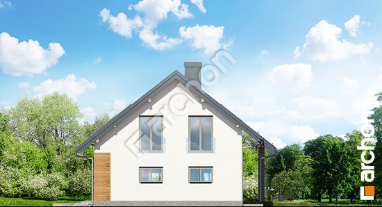 Elewacja boczna projekt dom w wisteriach g2 deb3c92190e838bfa26bf185e54613b3  265
