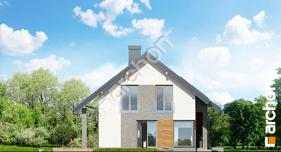 Elewacja boczna projekt dom w wisteriach g2 f21c7bff10546926e16aa1ab1ca853bf  266