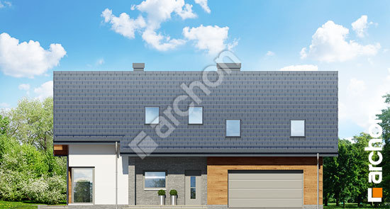 Elewacja frontowa projekt dom w wisteriach g2 ec1db072258f5b9ea9eb0e396e5eca69  264