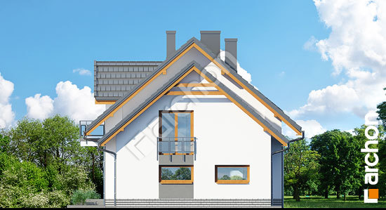 Elewacja boczna projekt dom w rododendronach 16 f483ea664c6696902254486f511d8f13  265