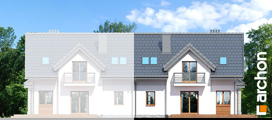 Elewacja ogrodowa projekt dom w cyklamenach ver 2 32b8e5e0850f6c5a30b1d8f5617b671c  267