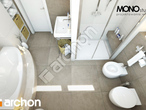 gotowy projekt Dom w kannach Wizualizacja łazienki (wizualizacja 1 widok 5)