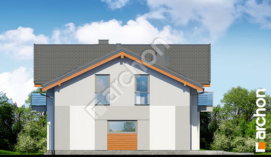 Elewacja boczna projekt dom w budlejach 2 51605a3bd529360b0bb3c5713bc64174  266