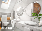 gotowy projekt Dom w kokoryczkach (G2) Wizualizacja łazienki (wizualizacja 3 widok 1)