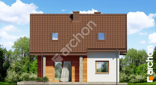 Elewacja ogrodowa projekt dom w poziomkach pn 5cdd15bb620adf13b42c3b3f2a4f1287  267