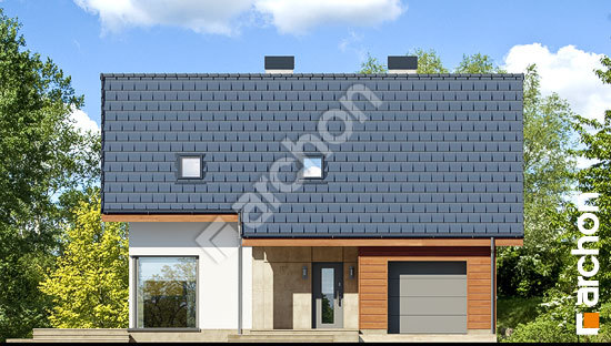 Elewacja frontowa projekt dom w zurawkach 3 92b66b1ae5717cb49c336cedc4ecc23d  264