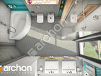 gotowy projekt Dom w żurawkach 3 Wizualizacja łazienki (wizualizacja 3 widok 4)