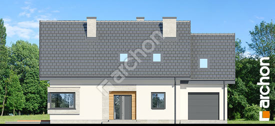 Elewacja frontowa projekt dom w szmaragdach g 7675990035919a5fd63cd85ce7f49ee0  264