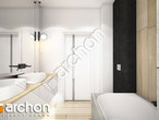 gotowy projekt Dom w peperomiach (G2) Wizualizacja łazienki (wizualizacja 3 widok 3)