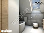 gotowy projekt Dom w jabłonkach (T) Wizualizacja łazienki (wizualizacja 1 widok 4)