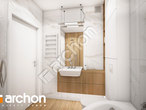 gotowy projekt Dom w mekintoszach 2 Wizualizacja łazienki (wizualizacja 3 widok 1)