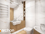 gotowy projekt Dom w mekintoszach 2 Wizualizacja łazienki (wizualizacja 3 widok 2)