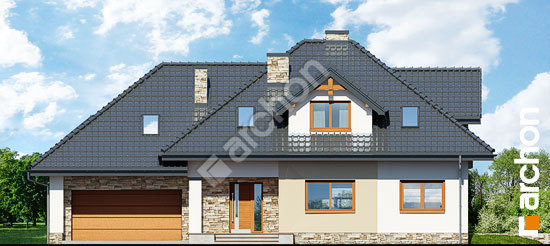 Elewacja frontowa projekt dom w kannach 2 p 4da12e023506b3c23f19b5437aca83b6  264