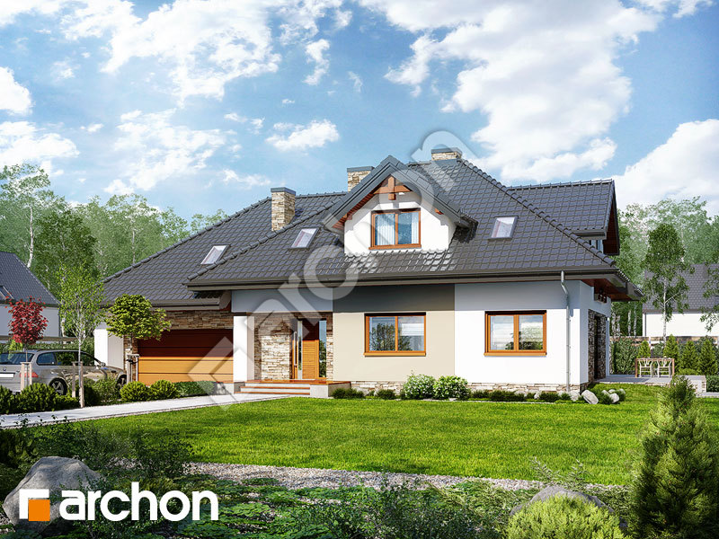 gotowy projekt Dom w kannach 2 (P) 