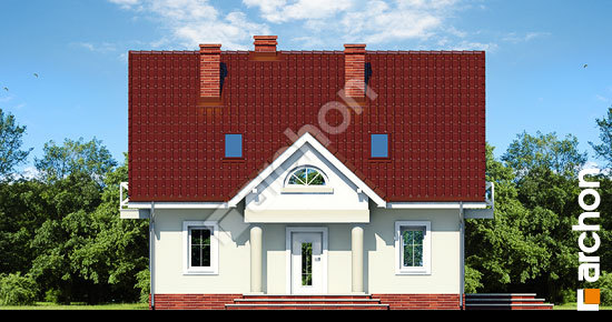 Elewacja frontowa projekt dom w truskawkach 2 ver 2 2094346b9a31ccbaed51f9f29b4b9347  264