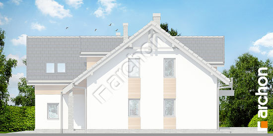 Elewacja boczna projekt dom w klematisach 11 b c79820d42052615ce98916bedeeb72e5  265