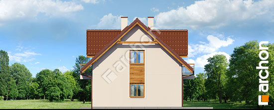 Elewacja boczna projekt dom w rubinach r2 5c45cef5a310a785840e556074a8a887  265