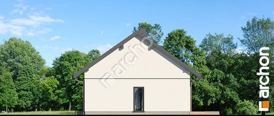 Elewacja boczna projekt dom w rumiankach 5 e oze 354eee0702201364fc85d39615df99b9  266