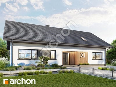 gotowy projekt Dom w rumiankach 5 (E) OZE 