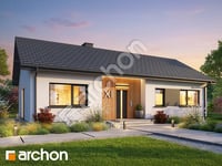 gotowy projekt Dom w kruszczykach 19 (E) OZE widok 1