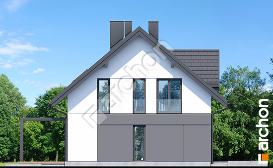 Elewacja boczna projekt dom w jablonkach 24 g d2fa85d67f107fbc9e2f3086c88d1f14  265