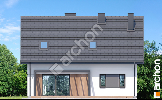 Elewacja ogrodowa projekt dom w jablonkach 24 g 586965c00d19b80b2312be2ff72b8d43  267