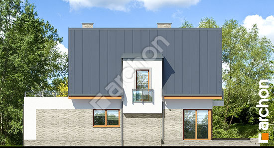 Elewacja ogrodowa projekt dom w amarylisach 5 917c31dd6354b983fd73eed74983ca11  267