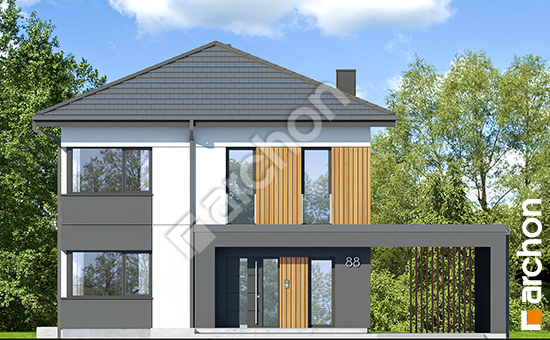 Elewacja frontowa projekt willa gracja e d0d9ffaa698f70029a77206097905044  264