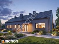 gotowy projekt Dom w rarytasach 2 widok 1
