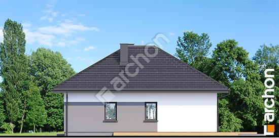 Elewacja boczna projekt dom w przebisniegach 26 73b72cb3d1b661eb87ca948ae9041eb9  265