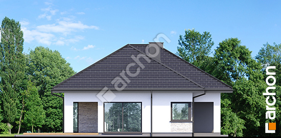 Elewacja boczna projekt dom w przebisniegach 26 f02b997739f1edbe1e16f7f970bac5ee  266