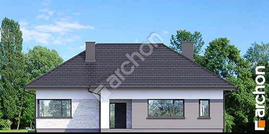 Elewacja frontowa projekt dom w przebisniegach 26 53d16ff659cdb180e844188abc901776  264