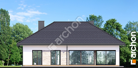 Elewacja ogrodowa projekt dom w przebisniegach 26 e3d252dc0dc53caaf46f2e1065d77c9c  267