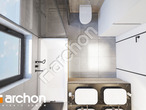 gotowy projekt Dom w murajach (GR2) Wizualizacja łazienki (wizualizacja 3 widok 5)