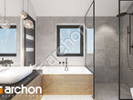 gotowy projekt Dom w murajach (GR2) Wizualizacja łazienki (wizualizacja 3 widok 1)