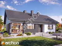 gotowy projekt Dom w zatrwianach (A) widok 1