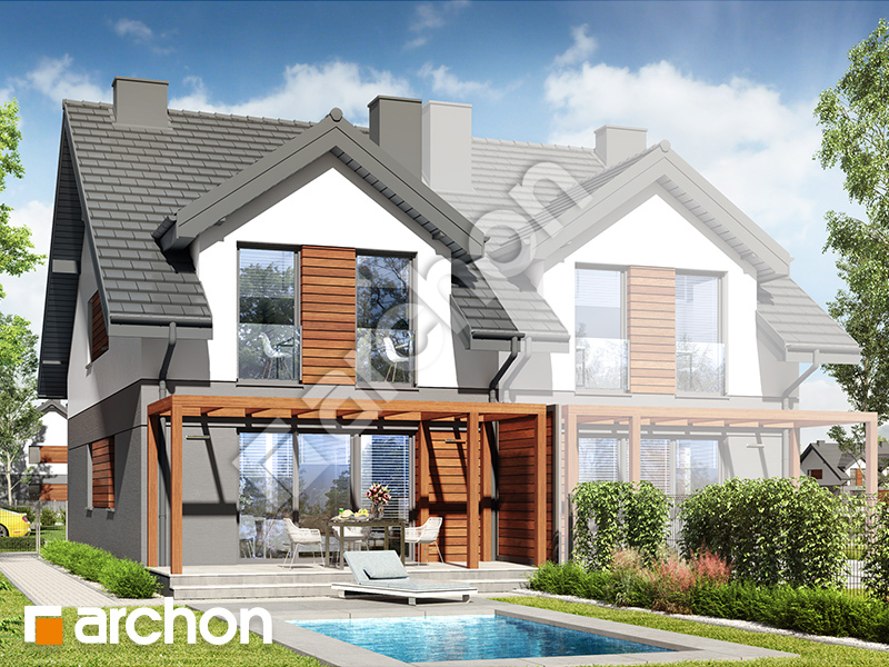 gotowy projekt Dom w riveach 5 (GB) widok 2