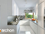 gotowy projekt Dom w modrzewnicy 2 (G2) Wizualizacja kuchni 1 widok 1