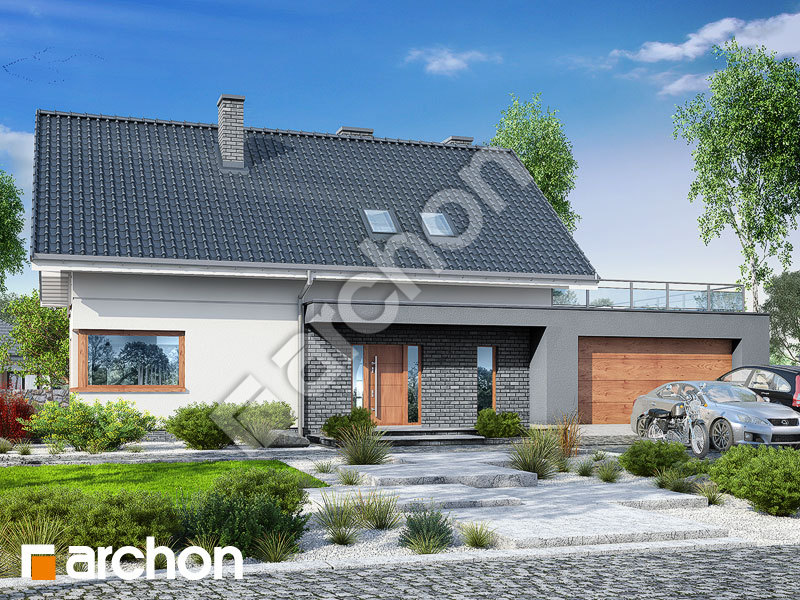 gotowy projekt Dom w granadillach (G2) widok 1