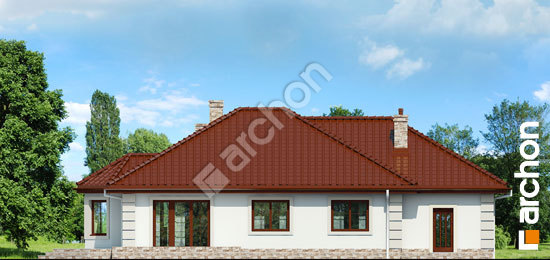 Elewacja ogrodowa projekt dom pod jarzabem 6 gt aaff7f1cbb951839416b0c74ec8a1f32  267