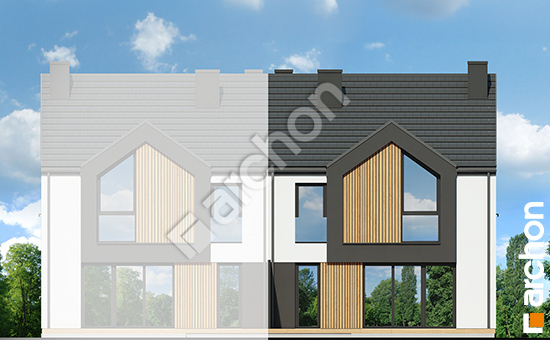 Elewacja ogrodowa projekt dom w szachownicach gb c01e9915db59690195f2bc42da65829f  267