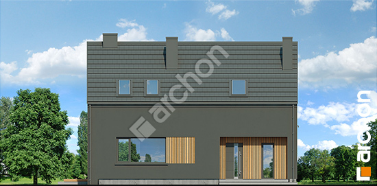 Elewacja frontowa projekt dom w trzcinnikach e14f01eb7a5da4accfd2a6e8f74ba99a  264